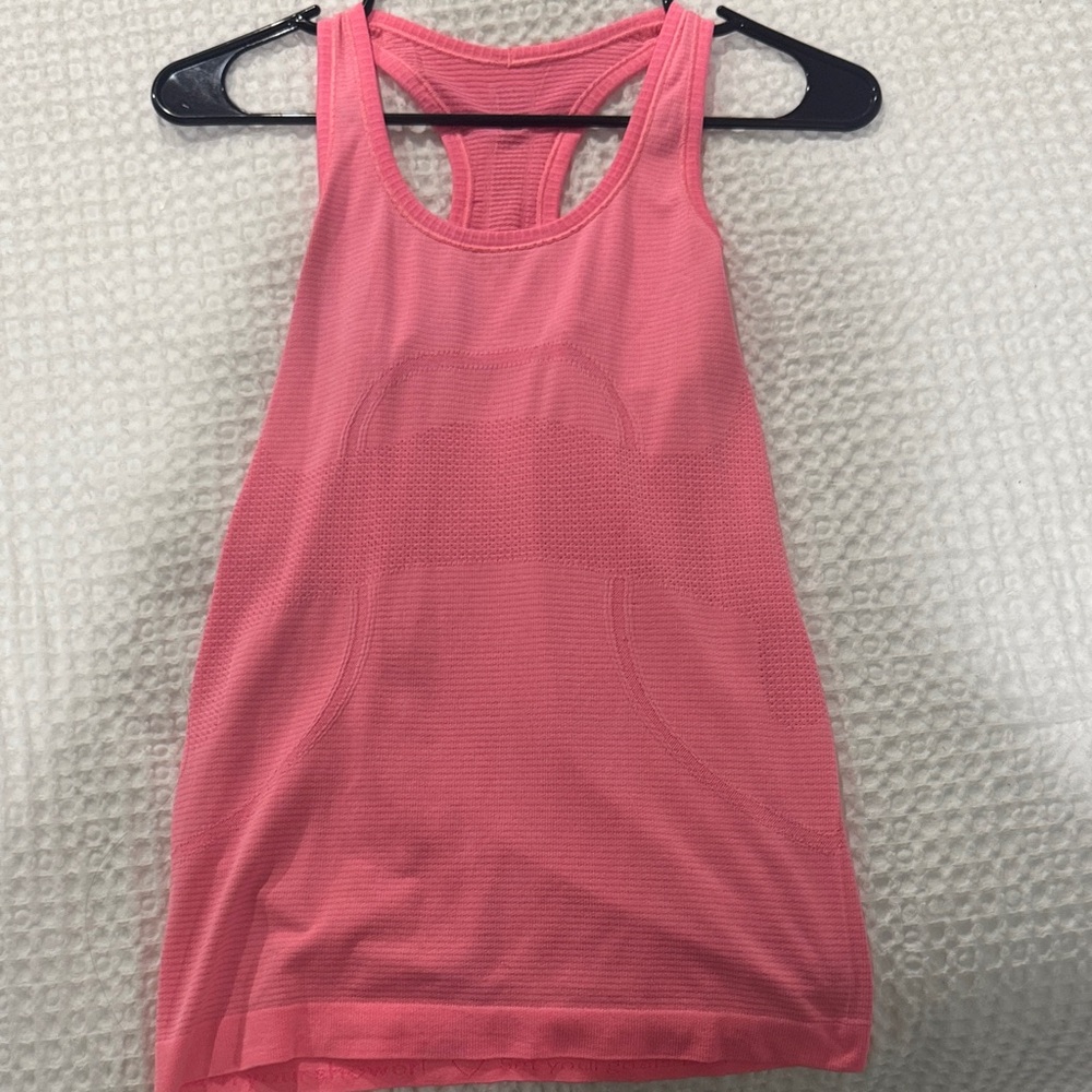 Lululemon Athletica pink Tank Top